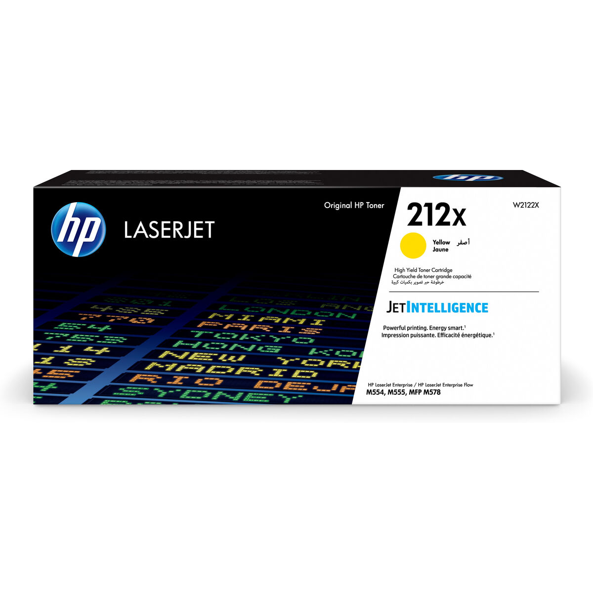 Tinteiro de Tinta Original HP W2122X Amarelo